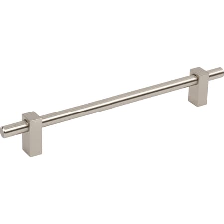 Jeffrey Alexander 192 Mm Center-To-Center Satin Nickel Larkin Cabinet Bar Pull 478-192SN